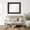 Mezzanine Espresso Non-Beveled Custom Framed Bathroom Vanity Wall Mirror